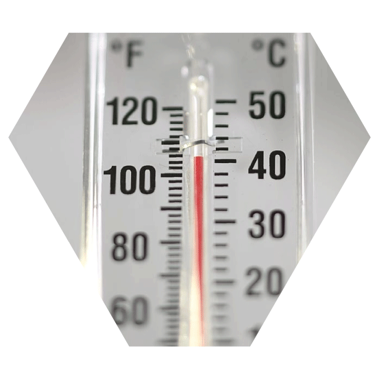 40 degrees thermometer