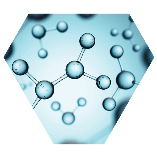 Molecules abstract icon plasmawise